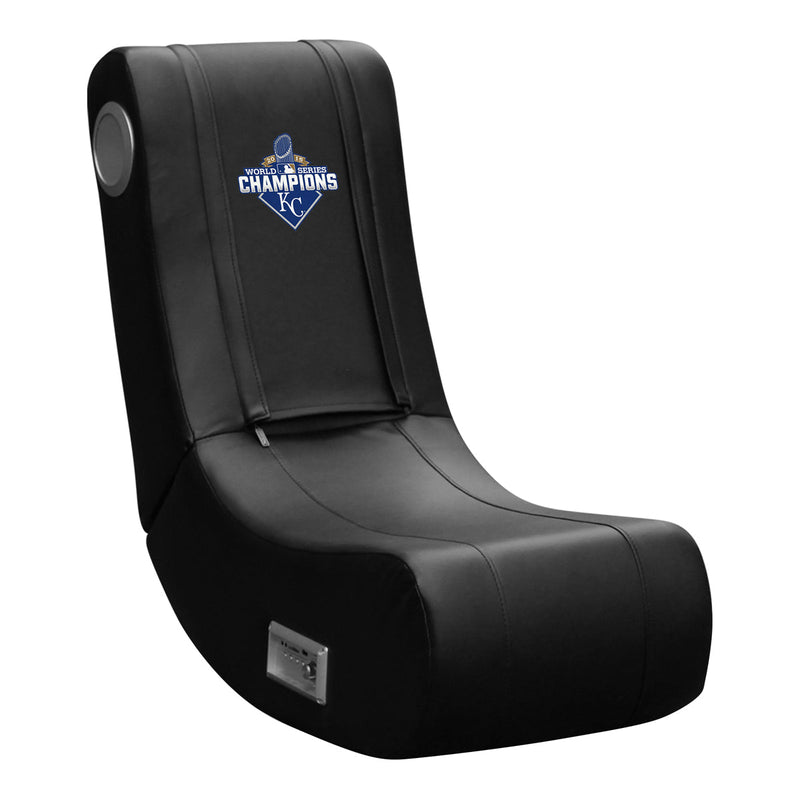 Xpression Pro Gaming Chair with Kansas City Royals Logo with Wordmark Logo