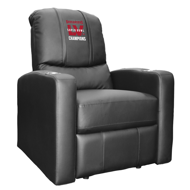 Tampa Bay Buccaneers Alternate Super Bowl LV Logo Stealth Recliner